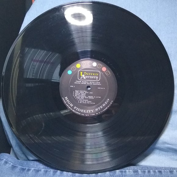 From Russia With Love Soundtrack 1963 007 James Bond Vinyl record MINTY!!! - Picture 4 of 4